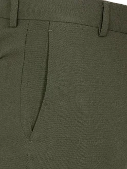 Wam Denim Slim Fit Textured Khaki Pantalon| Pantalons