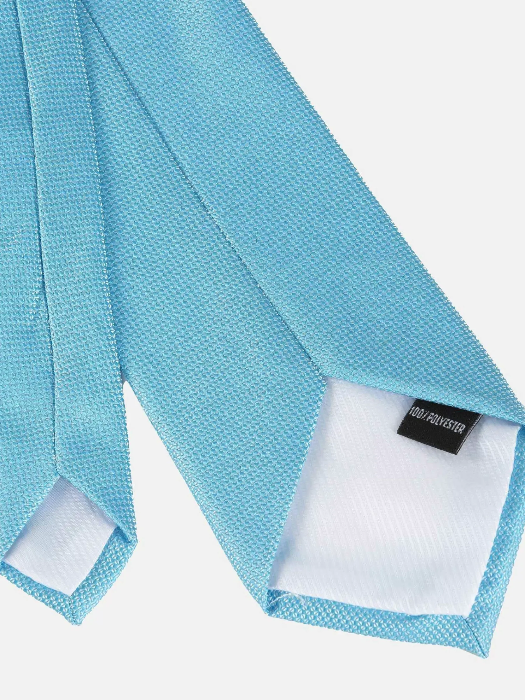 Wam Denim Stropdas 10000 Woven Turquoise| Stropdassen