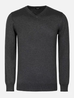Wam Denim Sweater 76367 Anthracite| Sweaters
