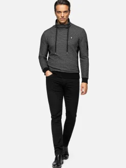 Wam Denim Sweater 76351 Calvan Black| Sweaters
