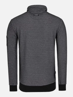 Wam Denim Sweater 76351 Calvan Black| Sweaters