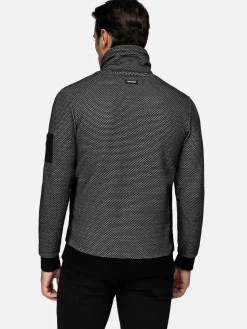 Wam Denim Sweater 76351 Calvan Black| Sweaters
