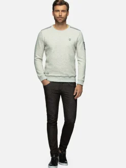 Wam Denim Sweater 76365 Grasberg Off White| Sweaters