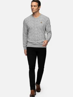 Wam Denim Sweater 76364 Hetfield Grey| Sweaters