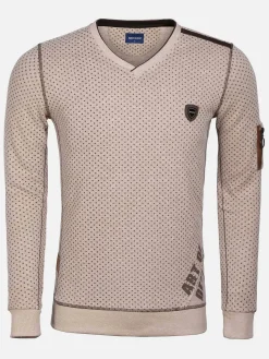Wam Denim Sweater 76250 Horgen Beige| Sweaters