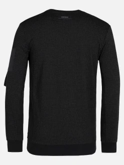 Wam Denim Sweater 76310 Marville Black| Sweaters