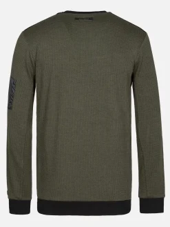 Wam Denim Sweater 76310 Marville Khaki| Sweaters