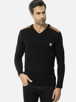 Wam Denim Sweater 76295 Muru Black| Sweaters