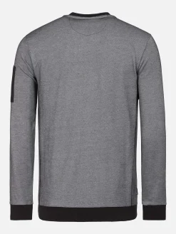 Wam Denim Sweater 76294 Pajara Stone Anthracite| Sweaters