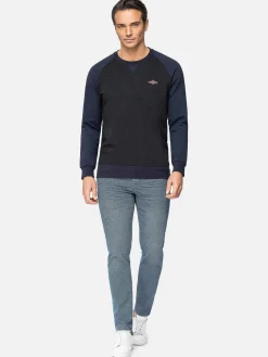 Wam Denim Sweater 76350 Pelada Navy| Sweaters