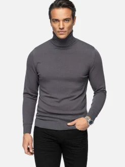 Wam Denim Sweater 76344 Reinel Anthracite| Sweaters