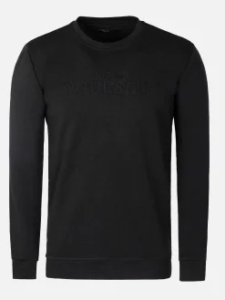Wam Denim Sweater 76322 Rhino Dunes Black| Sweaters