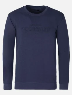 Wam Denim Sweater 76322 Rhino Dunes Navy| Sweaters