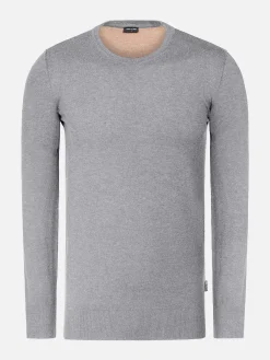 Wam Denim Sweater 76312 Sender Grey| Sweaters