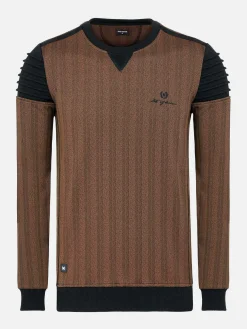 Wam Denim Sweater 76339 Zaire Brown| Sweaters