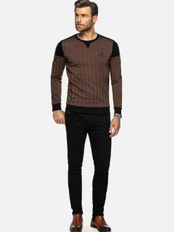 Wam Denim Sweater 76339 Zaire Brown| Sweaters
