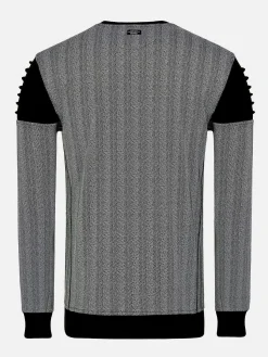 Wam Denim Sweater 76339 Zaire Grey| Sweaters