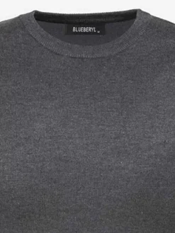 Wam Denim Sweater Bk216-8 Anthracite| Sweaters