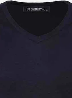 Wam Denim Sweater Bk217-18 Blue| Sweaters