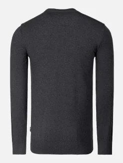 Wam Denim Sweater Sender Anthracite| Sweaters