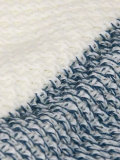 Wam Denim Truien Louie Off White Blue| Truien