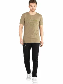 Wam Denim T-Shirt 69116 Winston Salem Khaki| T-Shirts