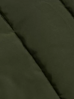 Wam Denim Velvet Crew Neck Green Bodywarmer| Bodywarmer