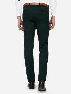 Wam Denim Wayne Glen Check Slim Fit Green Suit Pantalon| Pantalons