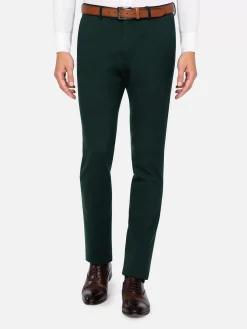 Wam Denim Wayne Glen Check Slim Fit Green Suit Pantalon| Pantalons