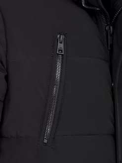Wam Denim Winterjassen 71239 Canterbury Black| Winterjassen