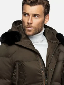 Wam Denim Winterjassen 71273 Jilliam Khaki| Winterjassen