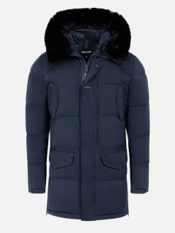 Wam Denim Winterjassen 71273 Jilliam Navy| Winterjassen