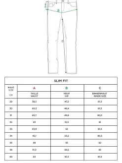 Wam Denim Zion Mini Check Slim Fit Navy Jeans| Jeans